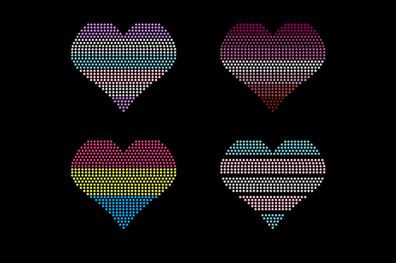 lgbt-hearts-rhinestone-template-svg-png-dxf