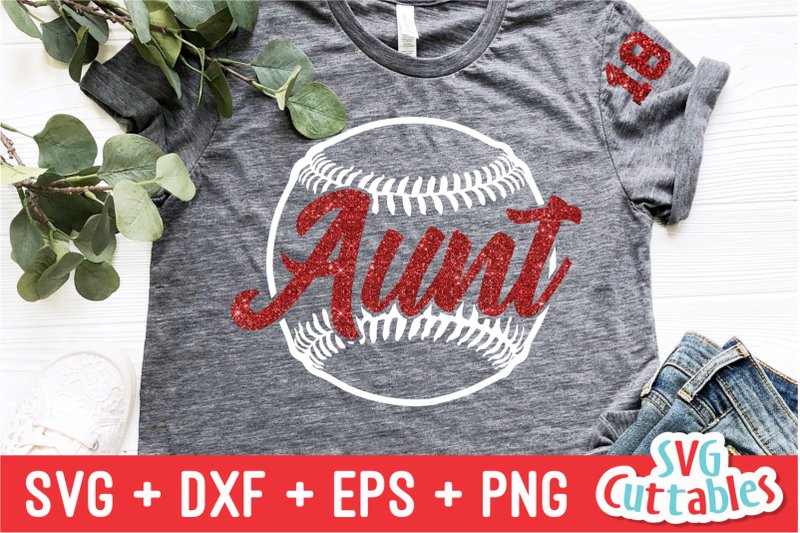 baseball-aunt-softball-aunt-svg-cut-file