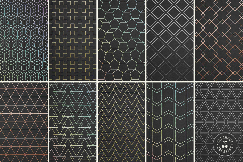 20-geometric-single-line-patterns-foil-quill-designs-svg-files