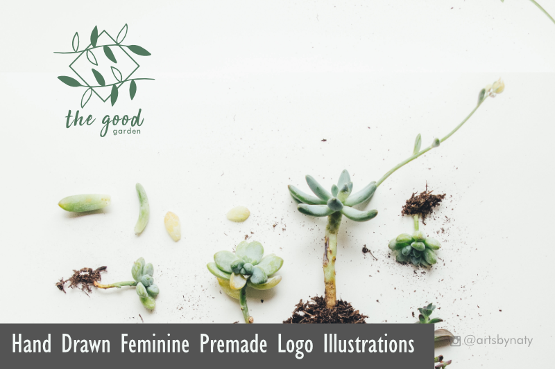 hand-drawn-feminine-premade-logo-illustrations