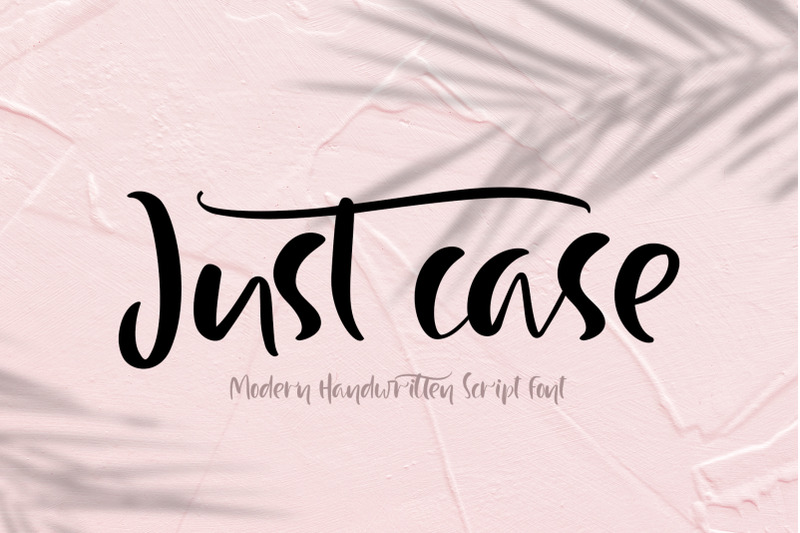 just-case-modern-script-font