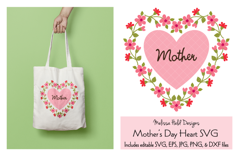 mothers-day-graphic-with-floral-heart-frame