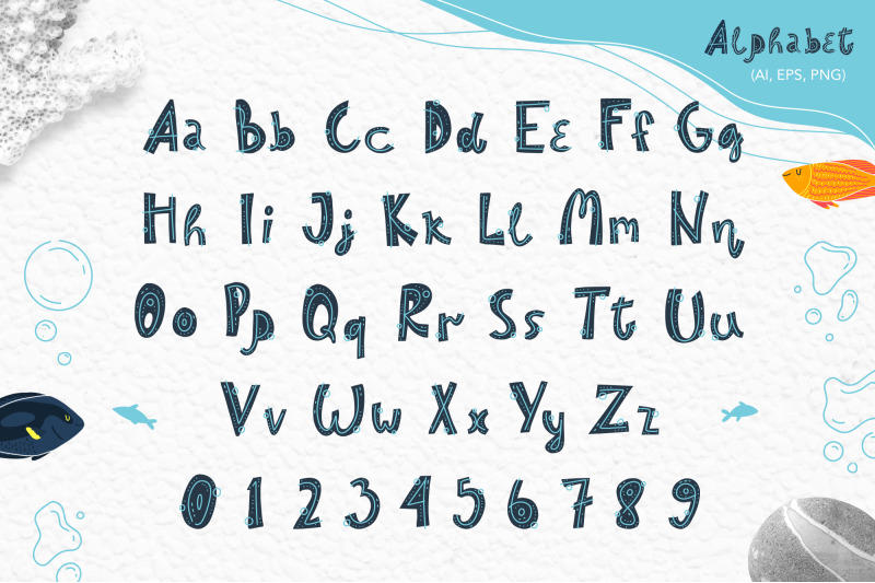 sea-world-vector-clipart-alphabet-patterns-cards