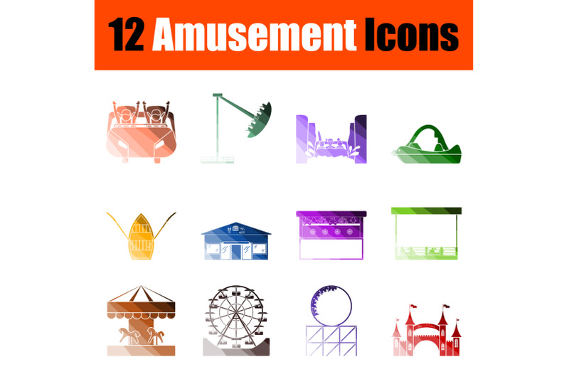 amusement-icon-set