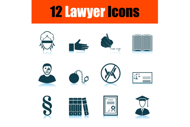 lawyer-icon-set