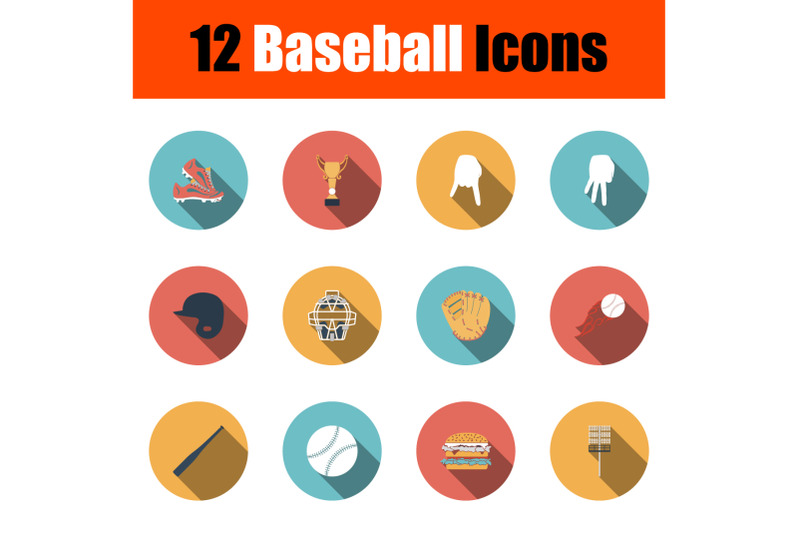 baseball-icon-set