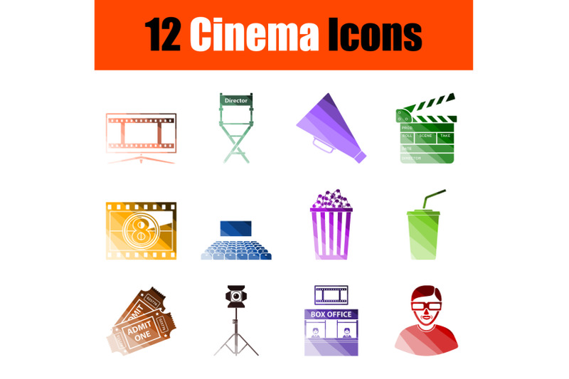 cinema-icon-set