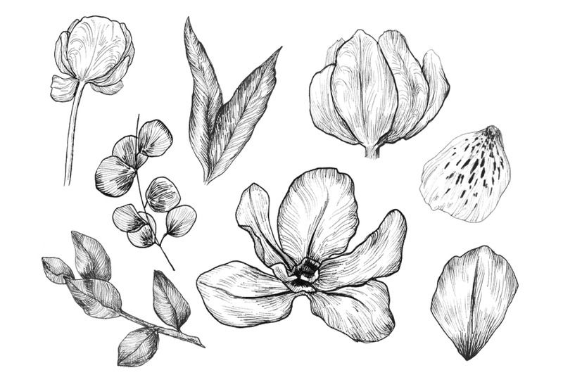 8-ink-flowers-and-leaves