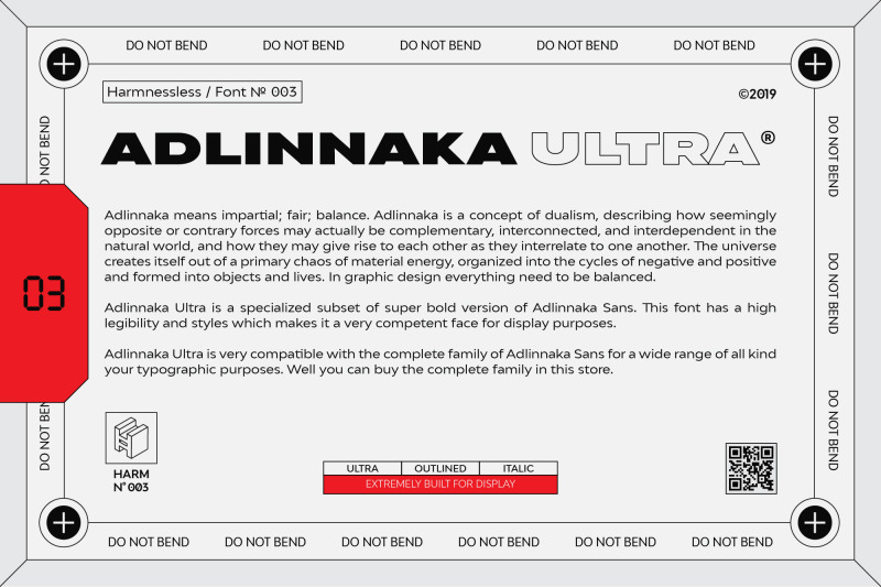 Adlinnaka Ultra Display Fonts By Harmnessless Thehungryjpeg Com