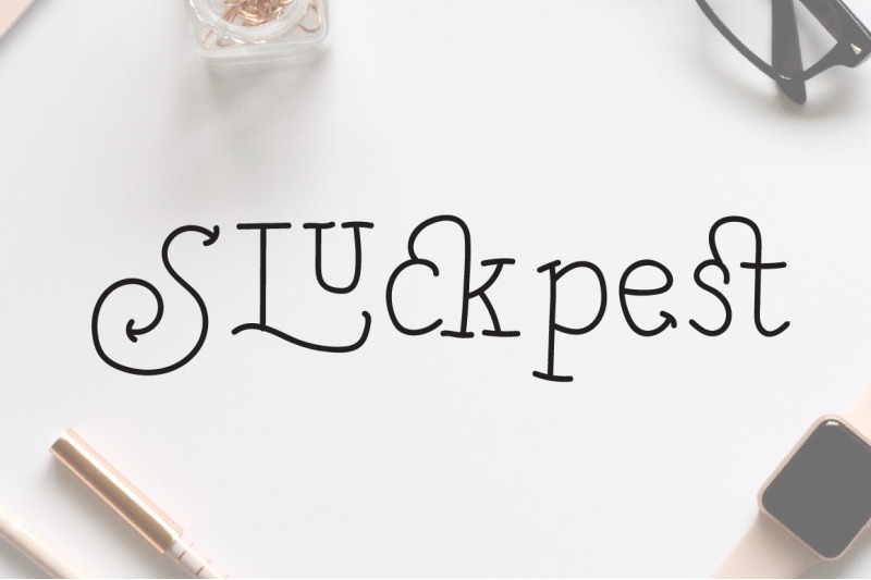 sluckpest-font