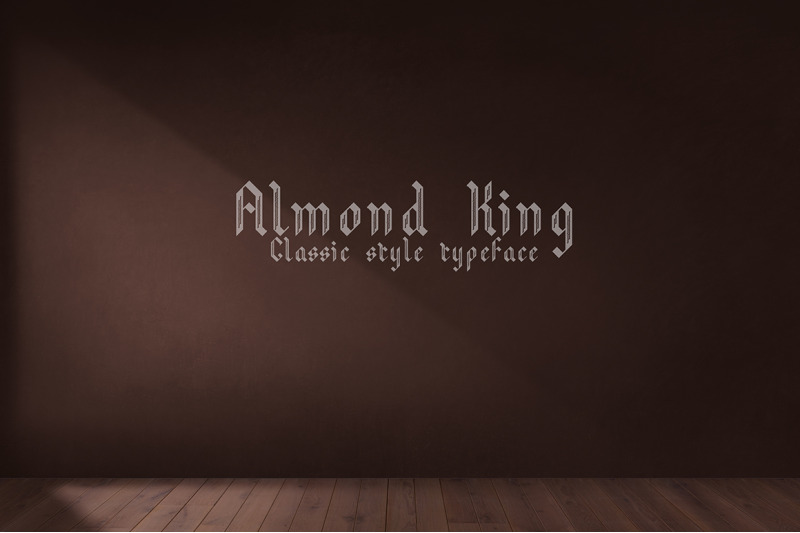 Almond King By Black Lotus Thehungryjpeg Com