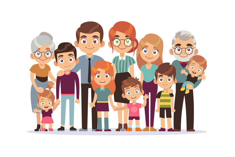 big-family-portrait-happy-people-character-lifestyle-mother-father-ch