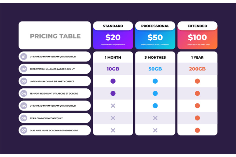 pricing-table-comparison-business-web-plans-column-grid-design-templ