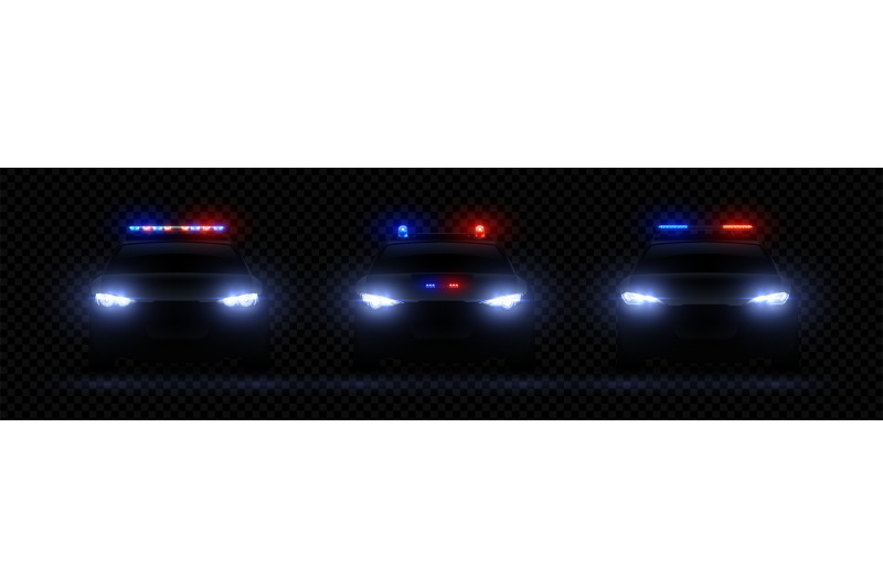 realistic-police-headlights-car-glowing-led-light-effect-rare-and-fr