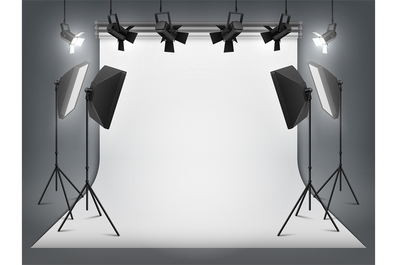 photography-studio-photo-backdrop-and-spotlight-realistic-floodlight