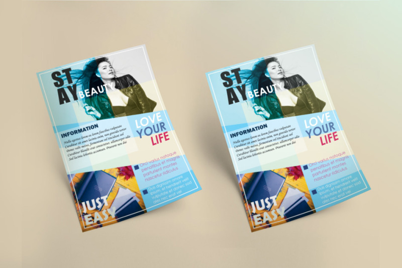 Download Flyer Mockup Psd File Free Download Yellow Images