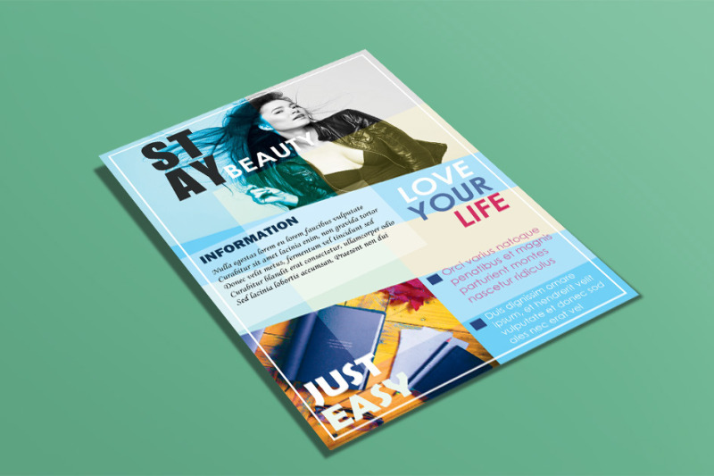 A4 Leaflet Mockup Psd Free Download