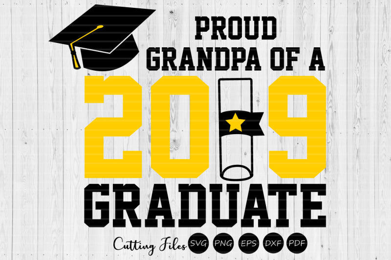Download Proud grandpa of a graduate | SVG Cutting files ...