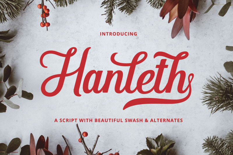 hanleth-beautiful-script