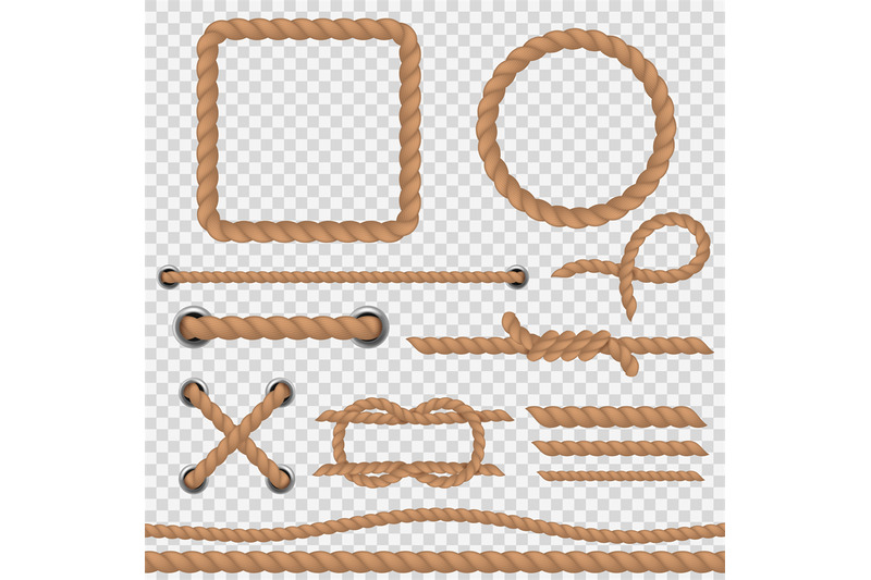 brown-rope-realistic-ropes-marine-cord-nautical-curved-round-twine-h