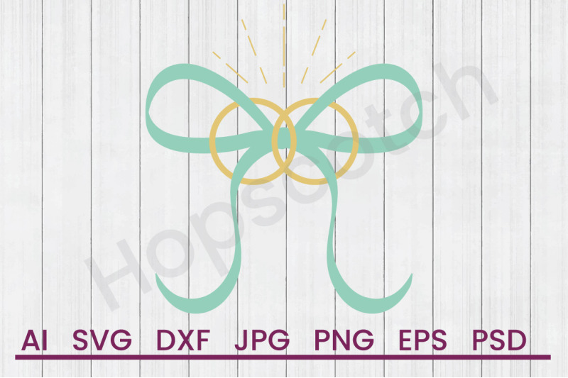 wedding-rings-svg-file-dxf-file