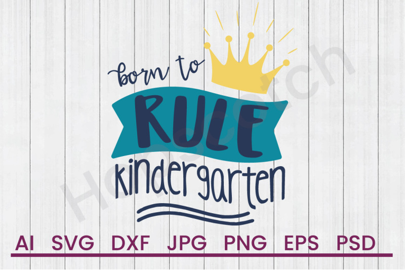 rule-kindergarten-svg-file-dxf-file