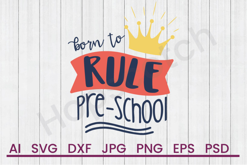 rule-pre-school-svg-file-dxf-file