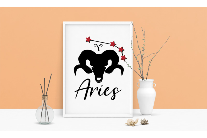 aries-zodiac-print-printable-zodiac-poster-printable-wall-art