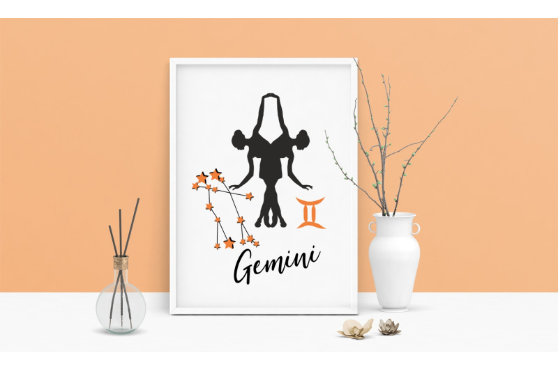 gemini-zodiac-print-beautiful-zodiac-art-prints-home-decor-download