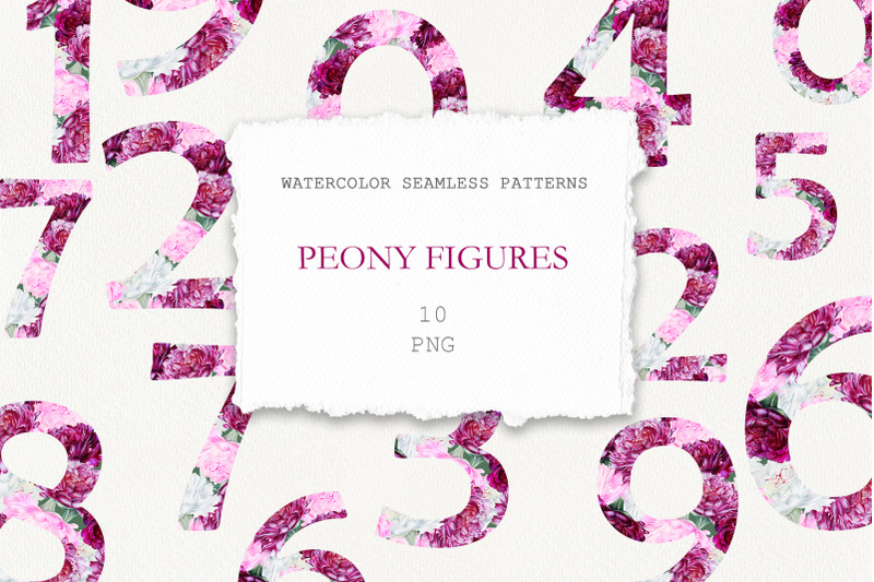 watercolor-peony-numbers