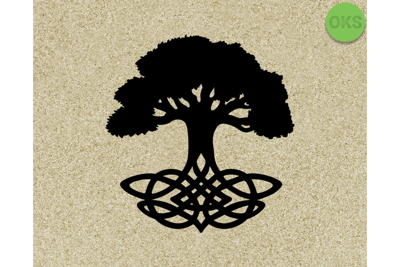 Download tree of life vector, eps, svg, dxf file By CrafterOks | TheHungryJPEG.com