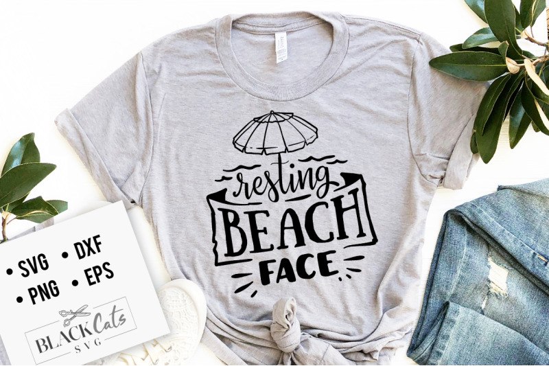 resting-beach-face-svg