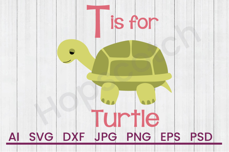 t-for-turtle-svg-file-dxf-file