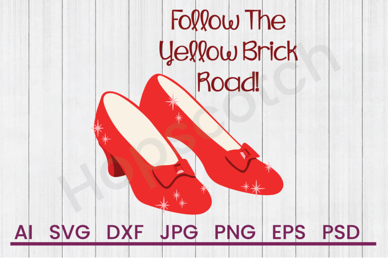 yellow-brick-road-svg-file-dxf-file