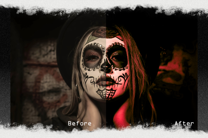 5 Horror Presets Halloween Mobile Pc Dng By 2suns Thehungryjpeg Com