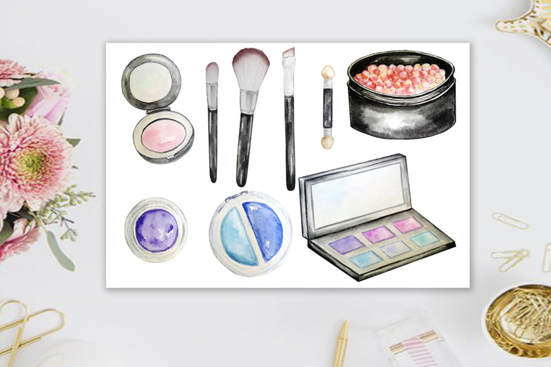 watercolor-cosmetic-clipart-make-up-set
