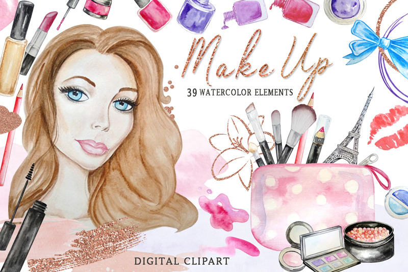 watercolor-cosmetic-clipart-make-up-set