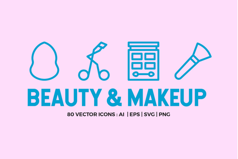 80-beauty-amp-makeup-line-icons