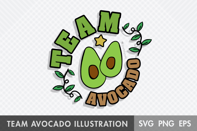 team-avocado-svg-illustration