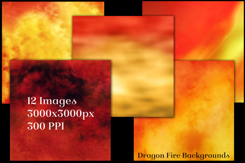 dragon-fire-backgrounds-12-image-textures-set
