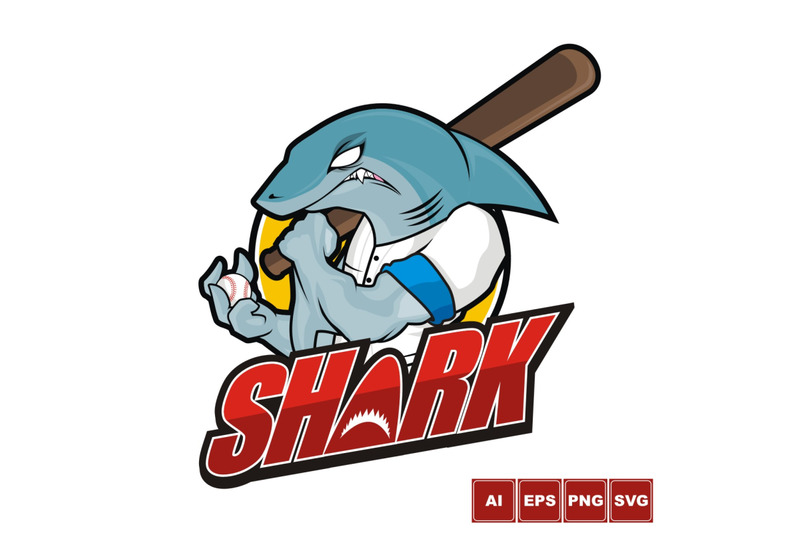 baseball-mascot-blue-shark