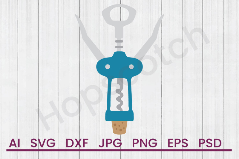 Corkscrew - SVG File, DXF file SVG PNG EPS DXF File