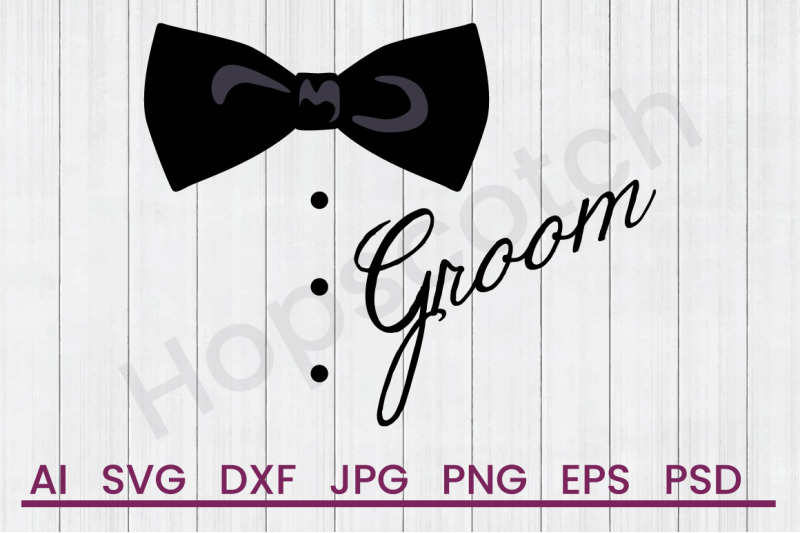 bowtie-groom-svg-file-dxf-file