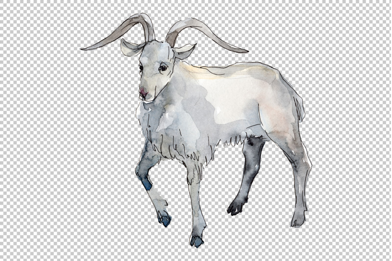 farm-animals-goat-watercolor-png