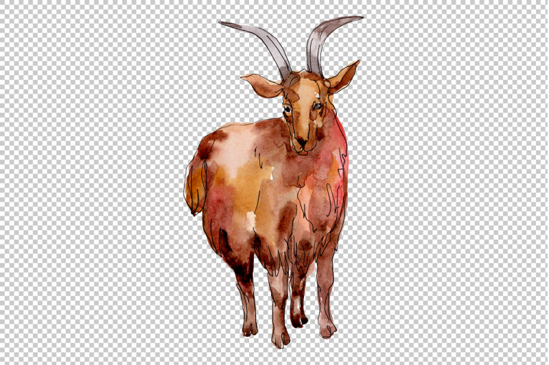 farm-animals-goat-watercolor-png