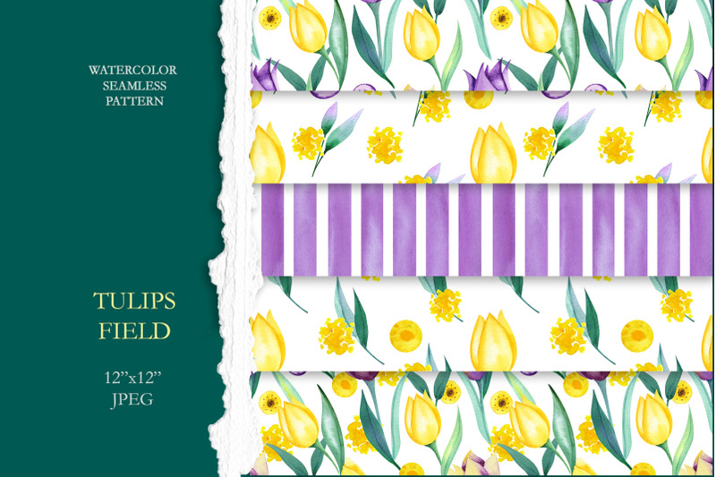 tulips-seamless-patterns