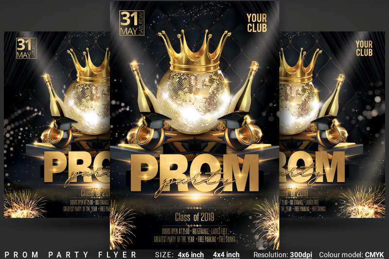 prom-party-flyer