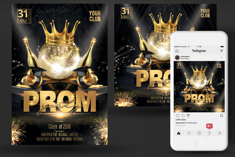 prom-party-flyer