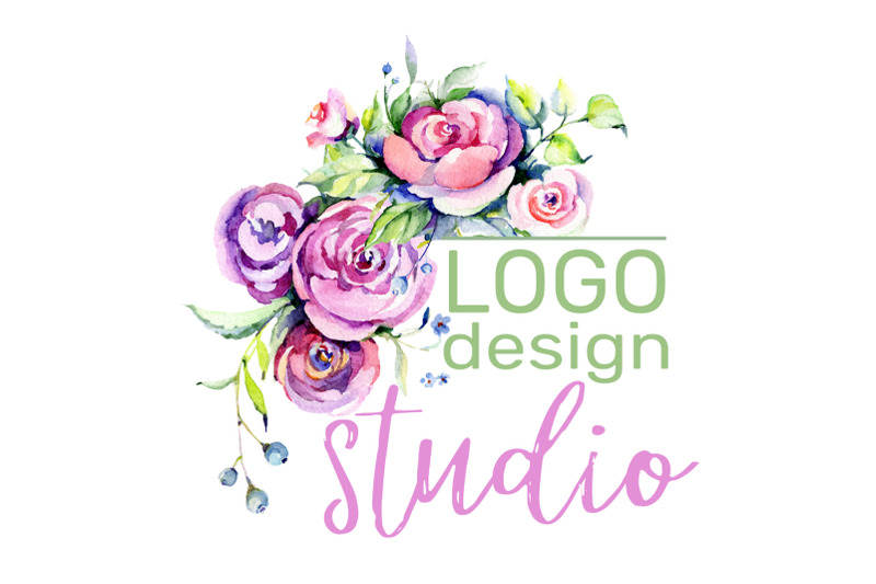 logo-with-roses-and-wildflowers-watercolor-png