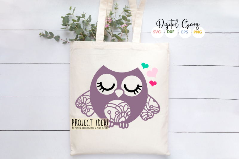 owl-svg-dxf-eps-png-files